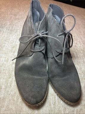 Franco Sarto Men's Gray Suede Chukka‎ Boots